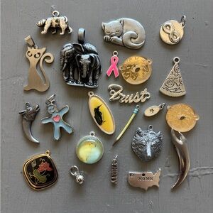 Fun Lot of Pendants & Charms